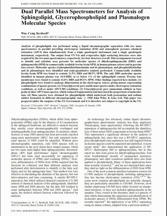 Dual Parallel MS Abstract/Title Page